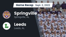 Recap: Springville  vs. Leeds  2022