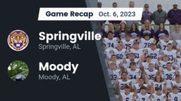 Recap: Springville  vs. Moody  2023