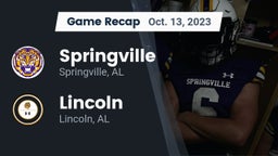 Recap: Springville  vs. Lincoln  2023