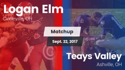 Matchup: Logan Elm High vs. Teays Valley  2017