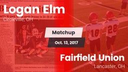 Matchup: Logan Elm High vs. Fairfield Union  2017