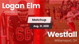 Matchup: Logan Elm High vs. Westfall  2018