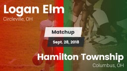 Matchup: Logan Elm High vs. Hamilton Township  2018