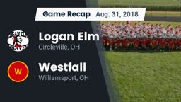 Recap: Logan Elm  vs. Westfall  2018
