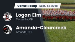 Recap: Logan Elm  vs. Amanda-Clearcreek  2018