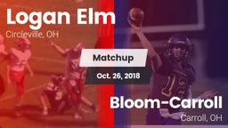 Matchup: Logan Elm High vs. Bloom-Carroll  2018
