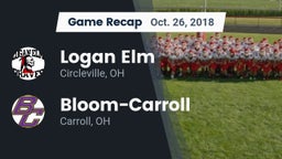 Recap: Logan Elm  vs. Bloom-Carroll  2018