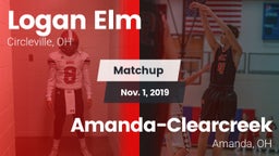 Matchup: Logan Elm High vs. Amanda-Clearcreek  2019