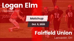 Matchup: Logan Elm High vs. Fairfield Union  2020