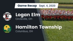 Recap: Logan Elm  vs. Hamilton Township  2020