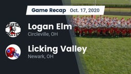 Recap: Logan Elm  vs. Licking Valley  2020
