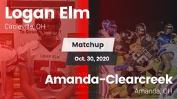 Matchup: Logan Elm High vs. Amanda-Clearcreek  2020