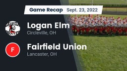 Recap: Logan Elm  vs. Fairfield Union  2022