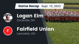 Recap: Logan Elm  vs. Fairfield Union  2023