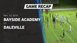 Recap: Bayside Academy  vs. Daleville  2015