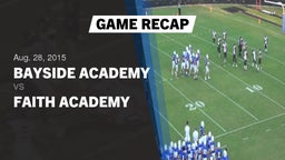 Recap: Bayside Academy  vs. Faith Academy  2015