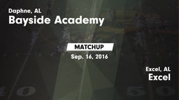 Matchup: Bayside Academy vs. Excel  2016