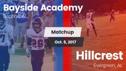 Matchup: Bayside Academy vs. Hillcrest  2017
