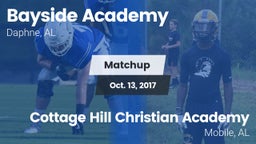 Matchup: Bayside Academy vs. Cottage Hill Christian Academy 2017
