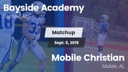 Matchup: Bayside Academy vs. Mobile Christian  2019