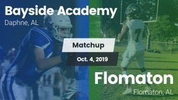 Matchup: Bayside Academy vs. Flomaton  2019