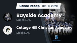 Recap: Bayside Academy  vs. Cottage Hill Christian Academy 2020