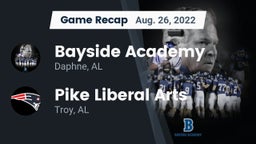 Recap: Bayside Academy  vs. Pike Liberal Arts  2022