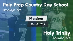 Matchup: Poly Prep vs. Holy Trinity  2016