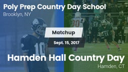 Matchup: Poly Prep vs. Hamden Hall Country Day  2017