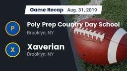 Recap: Poly Prep Country Day School vs. Xaverian  2019