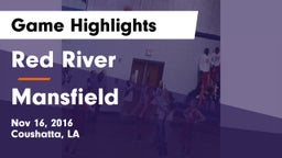 Red River  vs Mansfield  Game Highlights - Nov 16, 2016