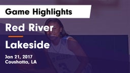 Red River  vs Lakeside  Game Highlights - Jan 21, 2017