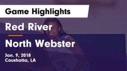 Red River  vs North Webster  Game Highlights - Jan. 9, 2018