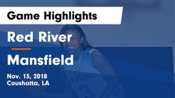 Red River  vs Mansfield  Game Highlights - Nov. 13, 2018