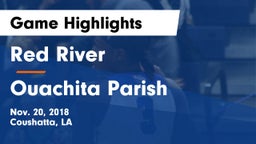 Red River  vs Ouachita Parish  Game Highlights - Nov. 20, 2018