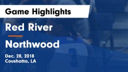 Red River  vs Northwood Game Highlights - Dec. 28, 2018