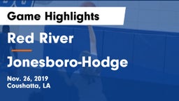 Red River  vs Jonesboro-Hodge  Game Highlights - Nov. 26, 2019