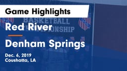 Red River  vs Denham Springs Game Highlights - Dec. 6, 2019