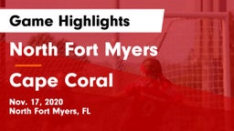 North Fort Myers  vs Cape Coral Game Highlights - Nov. 17, 2020