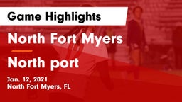 North Fort Myers  vs North port Game Highlights - Jan. 12, 2021