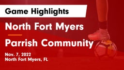 North Fort Myers  vs Parrish Community  Game Highlights - Nov. 7, 2022