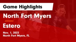 North Fort Myers  vs Estero  Game Highlights - Nov. 1, 2023