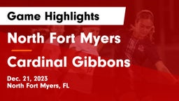 North Fort Myers  vs Cardinal Gibbons  Game Highlights - Dec. 21, 2023