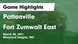 Pattonville  vs Fort Zumwalt East  Game Highlights - March 30, 2021