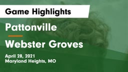 Pattonville  vs Webster Groves  Game Highlights - April 28, 2021