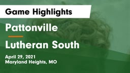 Pattonville  vs Lutheran South   Game Highlights - April 29, 2021