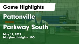 Pattonville  vs Parkway South  Game Highlights - May 11, 2021