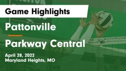 Pattonville  vs Parkway Central  Game Highlights - April 28, 2022