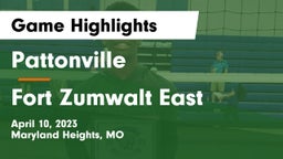 Pattonville  vs Fort Zumwalt East  Game Highlights - April 10, 2023