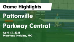 Pattonville  vs Parkway Central  Game Highlights - April 13, 2023